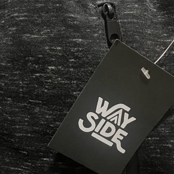 WAYSIDE • Space Black Zip Pocket Shorts - Picture 3 of 4